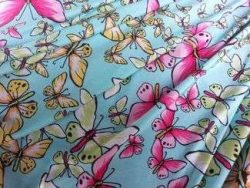 JERSEY IMPRIME PAPILLON BLEU