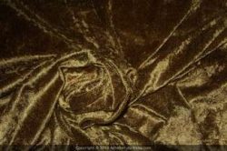 PANNE DE VELOURS BRONZE