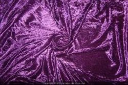 PANNE DE VELOURS LIE DE VIN