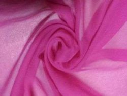 MOUSSELINE DE SOIE FUSCHIA