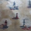 TISSU MOTIF MARIN COULEUR