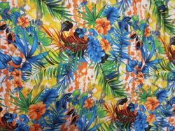 POLYESTER A FLEURS 28