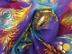 POLYESTER A FLEURS 33