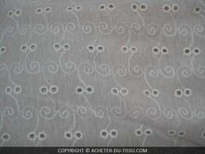 Broderie anglaise, tissu broderie, tissus broderie, broderies anglaise, tissu broderie blanc, broderie blanche, broderies blanches - Acheter du Tissu, acheter du tissu pas cher, acheter tissu, acheter du tissus, tissu pas cher, tissus pas cher, destockage tissus, destockage tissus pas cher, destockage de tissus pas cher, achat tissu, vente de tissus, vente de tissus en ligne, site de vente de tissus, vente de tissus au mètre, tissus au mètre, tissu au mètre original, tissu original, tissus originaux, coupon tissu gratuit, échantillon tissu gratuit, tissus au mètre pour vêtements, vente de tissus en ligne France, vente de tissus en ligne Paris, vente de tissus Paris, vente de tissus France, tissus au meilleur prix, tissus de qualité, promotion tissu, promotions tissus, mercerie, mercerie en ligne