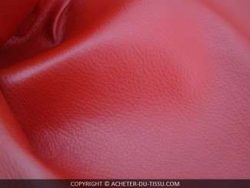 SIMILI CUIR ROUGE EPAIS 9