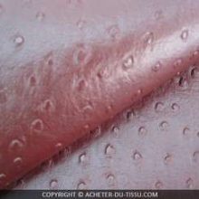 img3549-1.jpg SIMILI CUIR MARRON IMPRIME AUTRUCHE