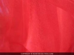ORGANZA "CRISTAL" ROUGE