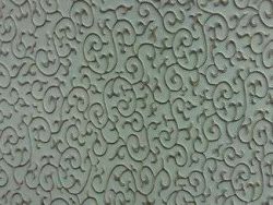 SIMILI CUIR BLANC IMPRIME