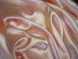 SATIN LYCRA BEIGE EPAIS