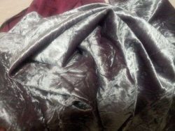 PANNE DE VELOURS GALA GRISE