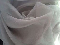 MOUSSELINE DE SOIE GRISE