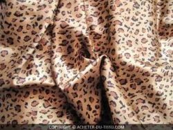 SATIN IMPRIME LEOPARD