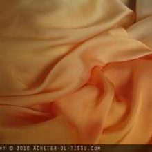 SATIN DEGRADE ORANGE