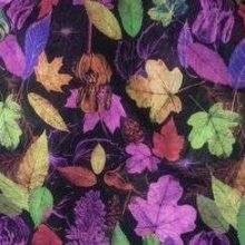 tissuac14.jpg MOUSSELINE DE SOIE IMPRIMEE FEUILLE