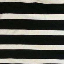 tissuac43.jpg TISSU JERSEY RAYURE BLEU MARINE 3 cm