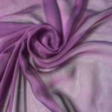 tissuaf47.jpg TISSU MOUSSELINE CHANGEANTE PRUNE