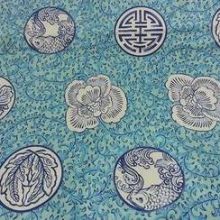 tissuah65.jpg COTON IMPRIME BLEU