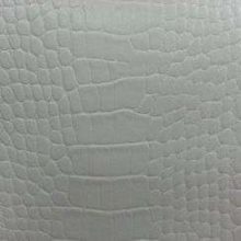 tissupa07.jpg TISSU SIMILI CUIR BLANC IMPRIME CROCO
