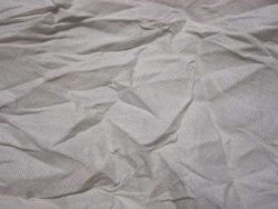 TISSU TAFFETAS FROISSE IVOIRE