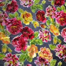 acheter-du-tissu-laine TISSU VELOURS DE SOIE DÉVORÉE 1