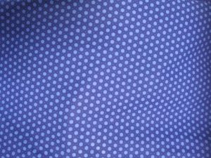 Tissu coton imprimé bleu